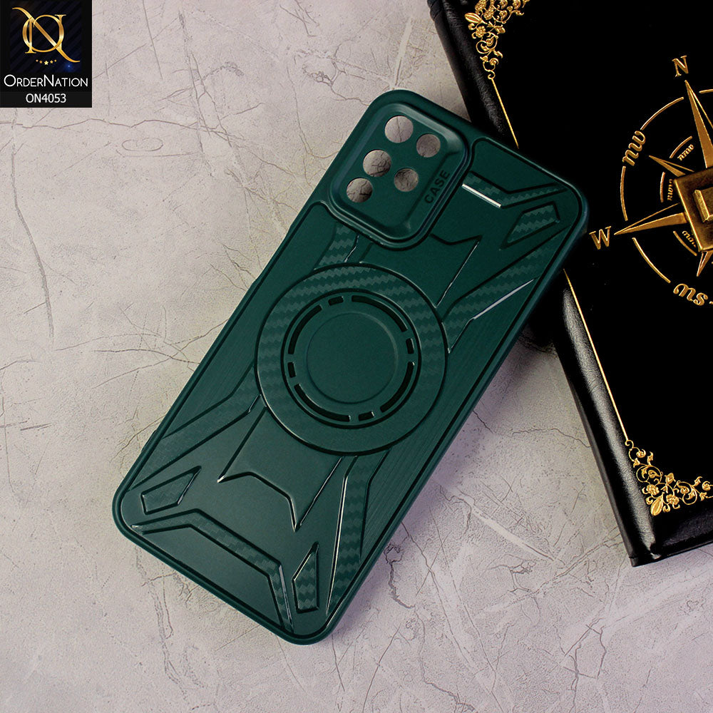 Sparx Neo 6 Cover - Green - Shockproof Soft Silicon Case With Camera Bumper Protection Case