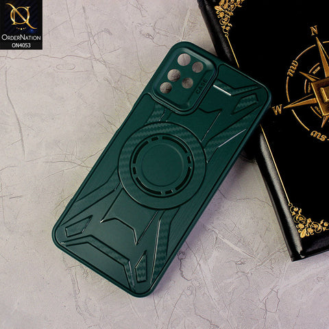 Sparx Neo 6 Cover - Green - Shockproof Soft Silicon Case With Camera Bumper Protection Case