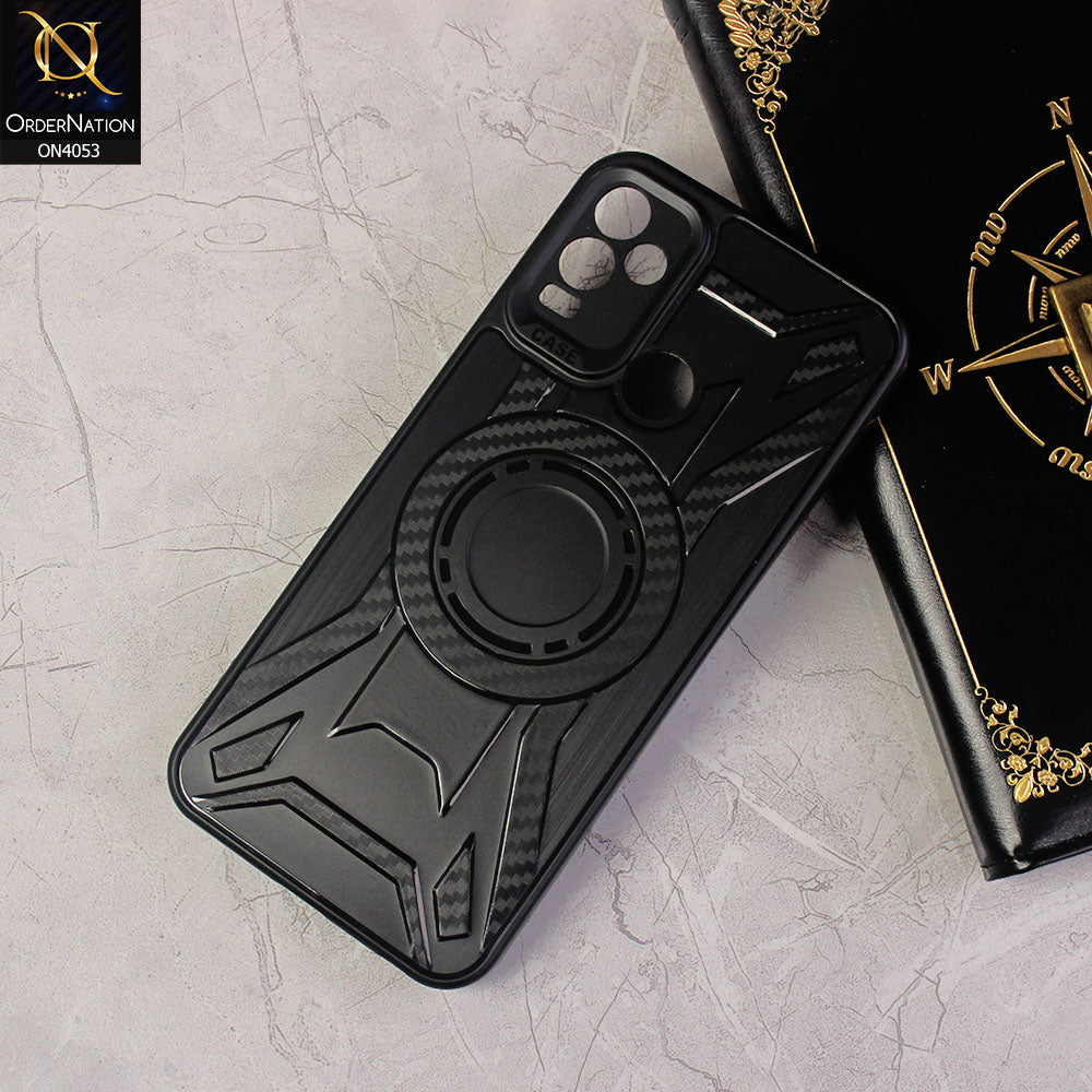 Sparx Neo 7 Cover - Black - Shockproof Soft Silicon Case With Camera Bumper Protection Case