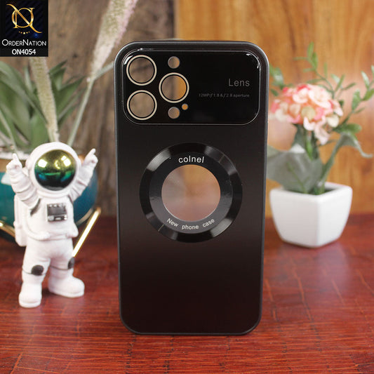 iPhone 13 Pro Max - Graphite Black - New Luxury Camera Lens Shockproof Magsafe Soft Case
