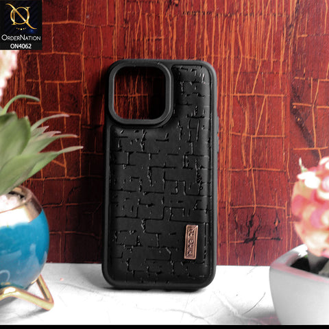 iPhone 15 Pro Max - Black - New Soft Rubber Silicone Case With Camera Bumper Protection