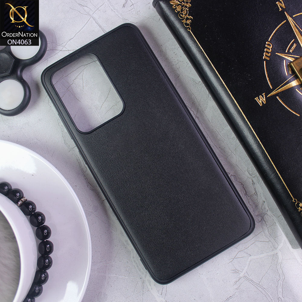 Samsung Galaxy S20 Ultra - Black - Luxury Elegant Style Leather Soft Case With Camera Bumper Protection