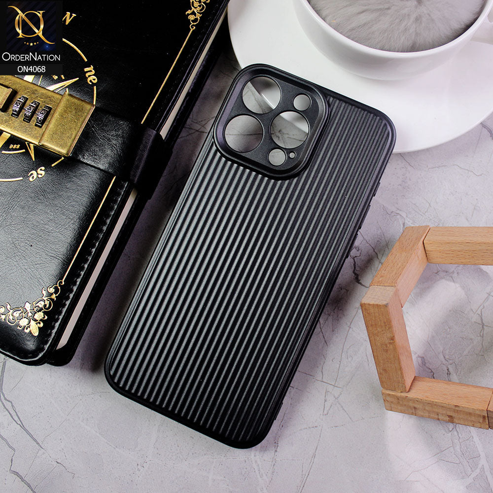 iPhone 15 Pro Max Cover - Black - New Stylish Soft Silicon Camera Protection Creative Case