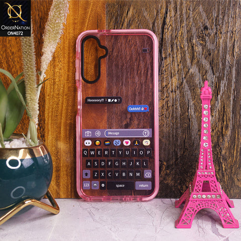 Samsung Galaxy A14 5G - Pink - New High Quality Text Message Impact Soft TPU Case