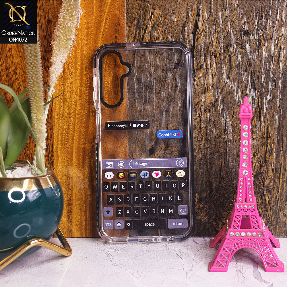 Samsung Galaxy A24 4G - Transparent - New High Quality Text Message Impact Soft TPU Case