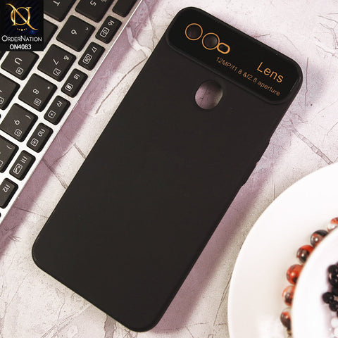 Realme 2 Pro - Black - Glass Lense Ultra Camera Protection Soft Silicon Case