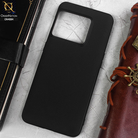 OnePlus 10 Pro Cover - Black -  New Carbon Fiber Texture Camera Protection Soft Silicon Case