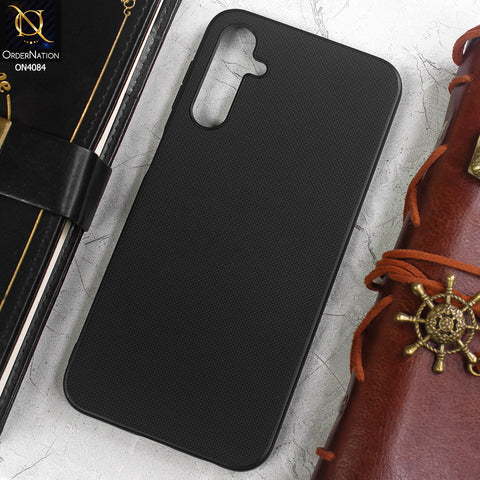 Samsung Galaxy A24 4G Cover - Black -  New Carbon Fiber Texture Camera Protection Soft Silicon Case
