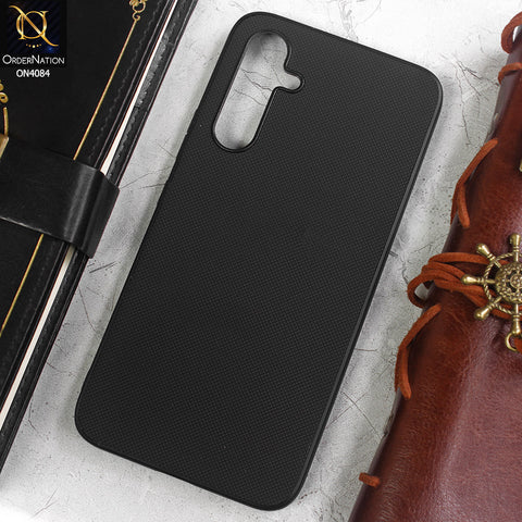 Samsung Galaxy A54 Cover - Black -  New Carbon Fiber Texture Camera Protection Soft Silicon Case