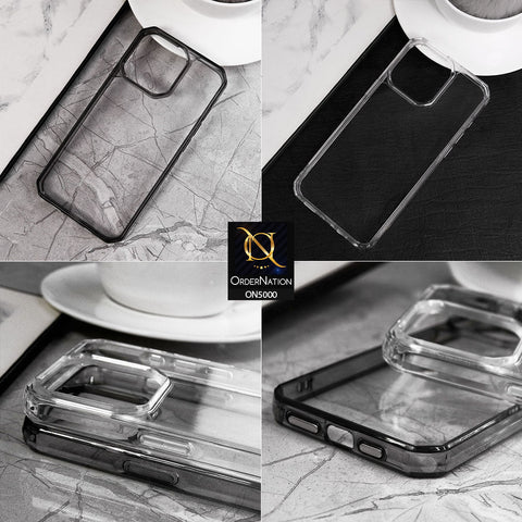 iPhone 11 Pro Max Cover - Black - High Quality Case Completely Clear and Scratch - Resistant Phone Soft Case