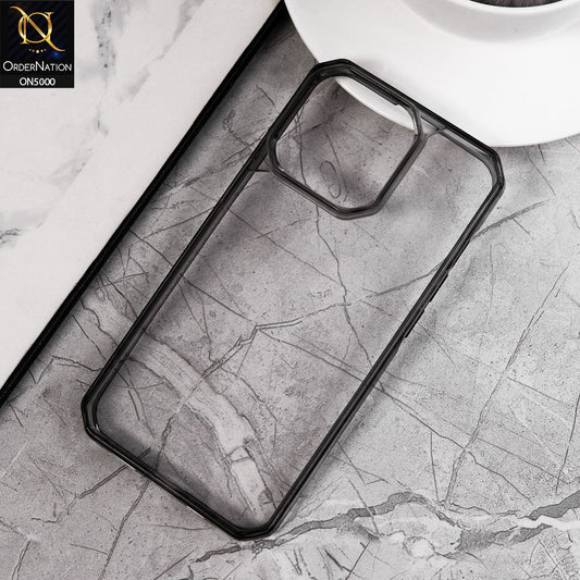 iPhone 14 Pro Cover - Black - High Quality Case Completely Clear and Scratch - Resistant Phone Soft Case