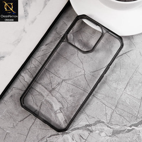 iPhone 13 Pro Cover - Black - High Quality Case Completely Clear and Scratch - Resistant Phone Soft Case