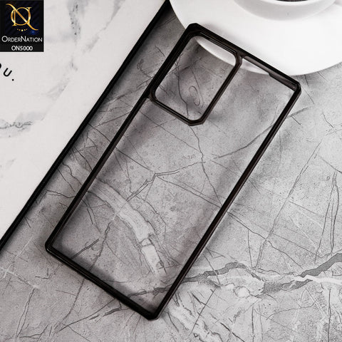 Samsung Galaxy Note 20 Ultra Cover - Black - High Quality Case Completely Clear and Scratch - Resistant Phone Soft Case