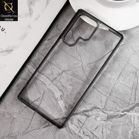Samsung Galaxy S22 Ultra 5G Cover - Black - High Quality Case Completely Clear and Scratch - Resistant Phone Soft Case