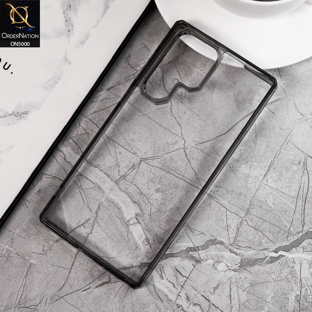 Samsung Galaxy S23 Ultra 5G Cover - Black - High Quality Case Completely Clear and Scratch - Resistant Phone Soft Case
