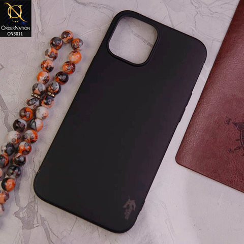 iPhone 14 Pro Cover - Black - Soft Silicone + Tpu case with Camera Bumper Protection