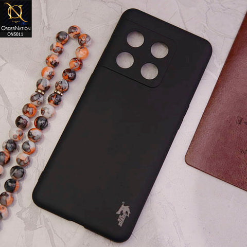 OnePlus 10 Pro Cover - Black - Soft Silicone + Tpu case with Camera Bumper Protection