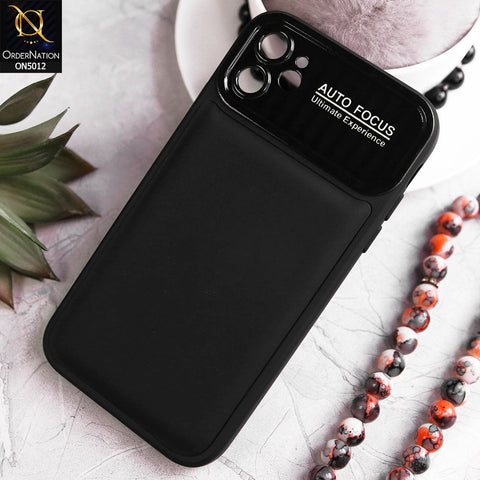 iPhone 11 Cover - Black - New Essentials Forip Leather Auto Focus Soft Silicon Case