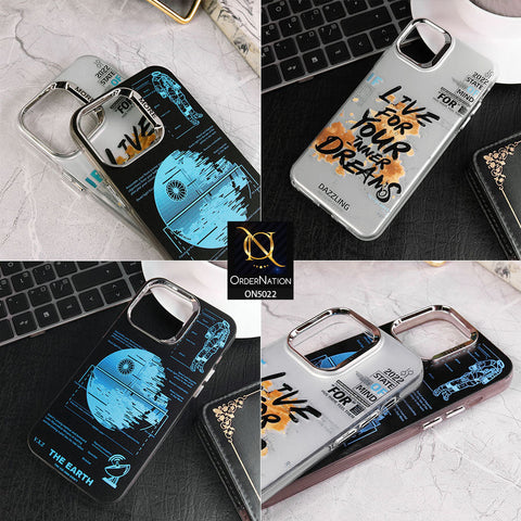 iPhone 15 Pro Cover - Silver - Dream Series Anti Slip Shock Abrorption Soft Borders Protective Case