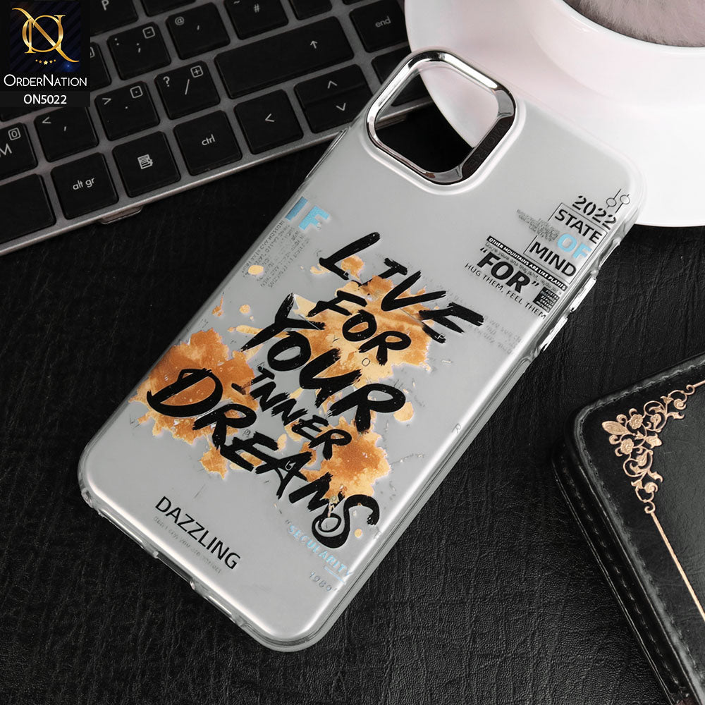 iPhone 11 Pro Cover - Silver - Dream Series Anti Slip Shock Abrorption Soft Borders Protective Case