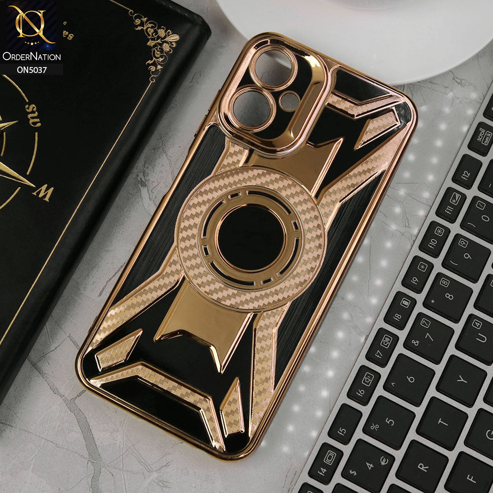 Sparx Neo 7 Ultra Cover - Black - Electroplating Shockproof Soft Silicon Case With Camera Protection Case