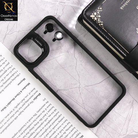 iPhone 11 Cover - Black - Trendy Case Pro Classic Camera Stand Soft Case With Camera Ring Protectors