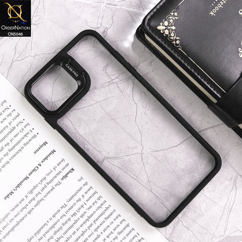iPhone 8 Plus / 7 Plus Cover - Black - Trendy Case Pro Classic Camera Stand Soft Case With Camera Ring Protectors