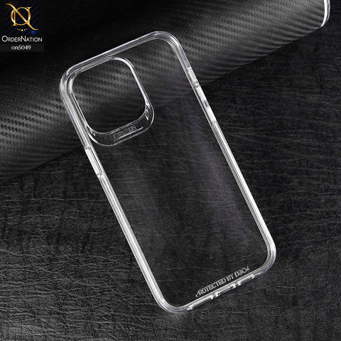 iPhone 15 Pro Max Cover - Transparent - Crystal Palace Clear Transparent D30 Protected Soft Case