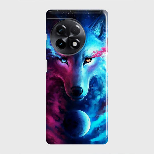 OnePlus Ace 2 Cover - Infinity Wolf Trendy Printed Hard Case with Life Time Colors Guarantee