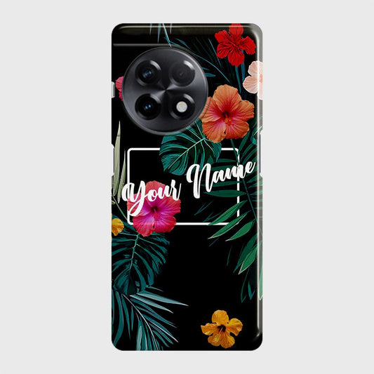 OnePlus 11R  Cover - Floral Series - Matte Finish - Snap On Hard Case with LifeTime Colors Guarantee