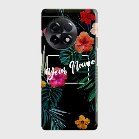 OnePlus Ace 2  Cover - Floral Series - Matte Finish - Snap On Hard Case with LifeTime Colors Guarantee