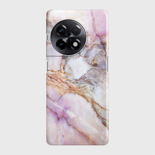 OnePlus Ace 2 Cover - Violet Sky Marble Trendy Printed Hard Case with Life Time Colors Guarantee