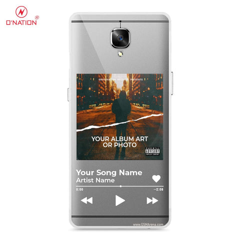 OnePlus 3 Cover - Personalised Album Art Series - 4 Designs - Clear Phone Case - Soft Silicon Borders