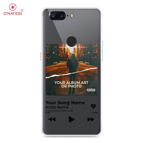 OnePlus 5T Cover - Personalised Album Art Series - 4 Designs - Clear Phone Case - Soft Silicon Borders