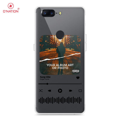 OnePlus 5T Cover - Personalised Album Art Series - 4 Designs - Clear Phone Case - Soft Silicon Borders