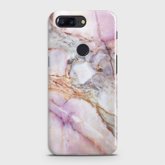 OnePlus 5T Cover - Violet Sky Marble Trendy Printed Hard Case with Life Time Colors Guarantee