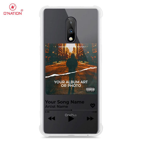 OnePlus 7 Cover - Personalised Album Art Series - 4 Designs - Clear Phone Case - Soft Silicon Borders