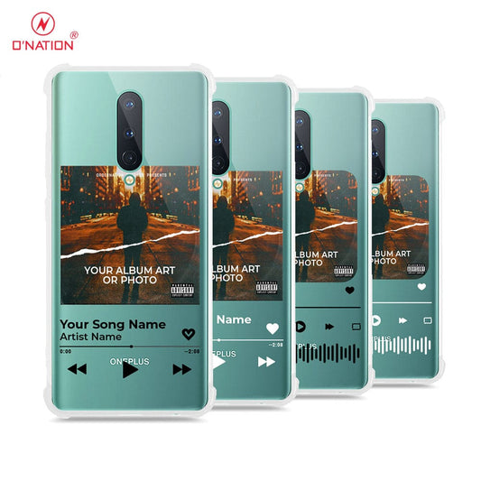 OnePlus 8 4G Cover - Personalised Album Art Series - 4 Designs - Clear Phone Case - Soft Silicon Borders