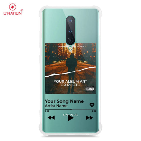 OnePlus 8 4G Cover - Personalised Album Art Series - 4 Designs - Clear Phone Case - Soft Silicon Borders