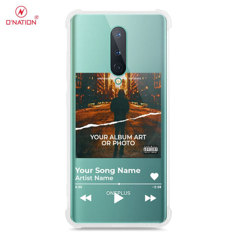 OnePlus 8 4G Cover - Personalised Album Art Series - 4 Designs - Clear Phone Case - Soft Silicon Borders