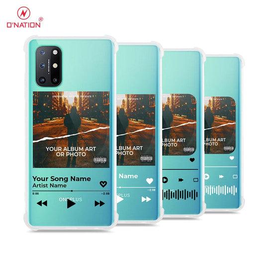 OnePlus 8T Cover - Personalised Album Art Series - 4 Designs - Clear Phone Case - Soft Silicon Borders