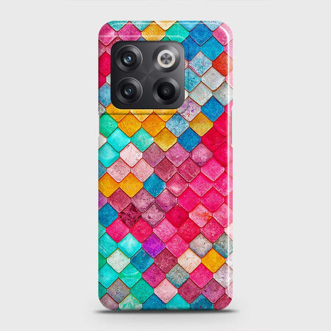 OnePlus Ace Pro Cover - Chic Colorful Mermaid Printed Hard Case with Life Time Colors Guarantee