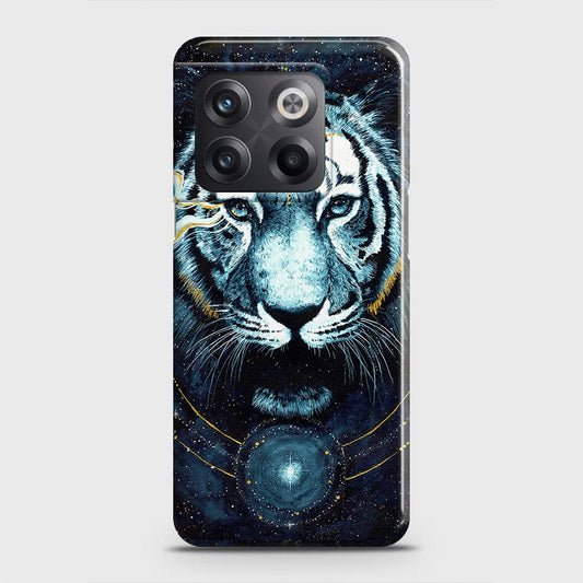 OnePlus Ace Pro Cover - Vintage Galaxy Tiger Printed Hard Case with Life Time Colors Guarantee