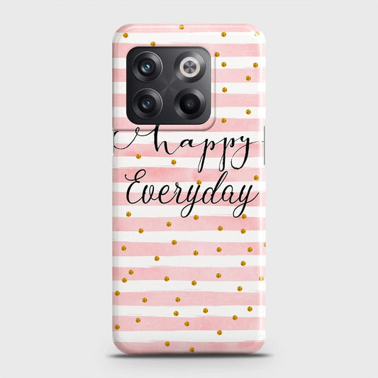 OnePlus Ace Pro Cover - Trendy Happy Everyday Printed Hard Case with Life Time Colors Guarantee