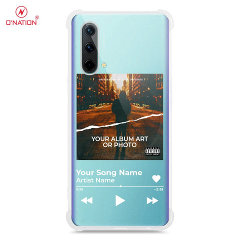 OnePlus Nord CE 5G Cover - Personalised Album Art Series - 4 Designs - Clear Phone Case - Soft Silicon Borders