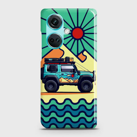 OnePlus Nord CE3  Cover - Adventure Series - Matte Finish - Snap On Hard Case with LifeTime Colors Guarantee