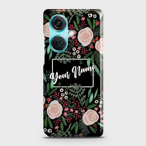 OnePlus Nord CE3  Cover - Floral Series - Matte Finish - Snap On Hard Case with LifeTime Colors Guarantee