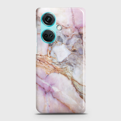 OnePlus Nord CE3 Cover - Violet Sky Marble Trendy Printed Hard Case with Life Time Colors Guarantee