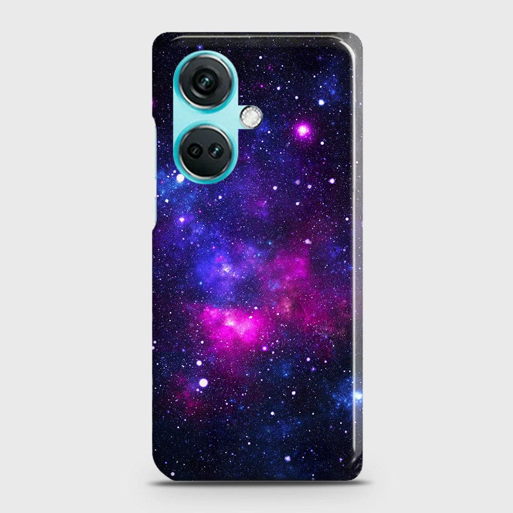 OnePlus Nord CE3 Cover - Dark Galaxy Stars Modern Printed Hard Case with Life Time Colors Guarantee