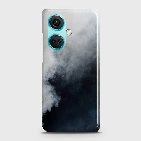 OnePlus Nord CE3 Cover - Trendy White Floor Marble Printed Hard Case with Life Time Colors Guarantee